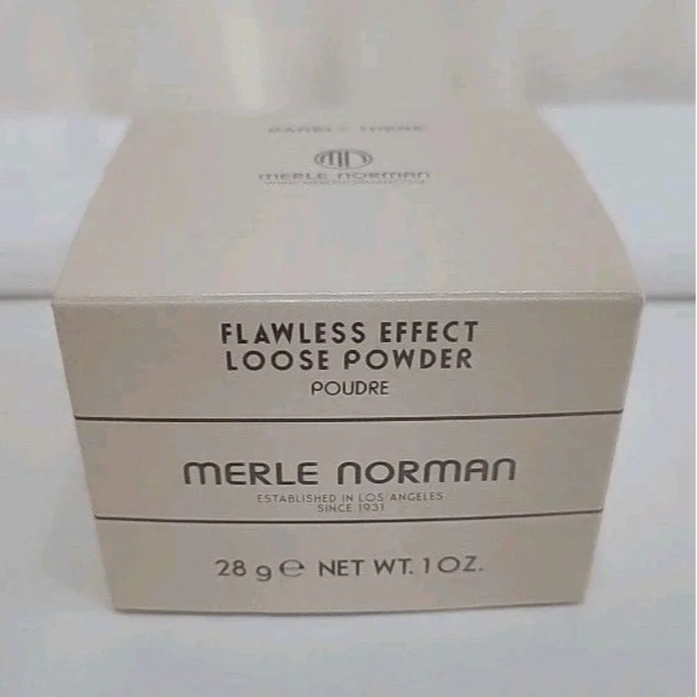 NIB Merle Norman Flawless Effect Loose Powder BARELY THERE NWB SEALED